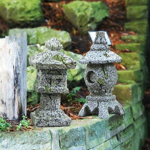 Pagoda lantern statue - pagoda,