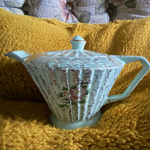 Sadler england ceramic floral - england,