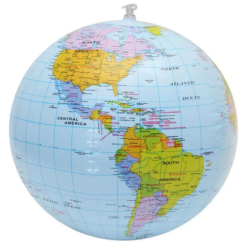 40cm inflatable globe - globe, world