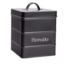 Biscuit Tin Storage Cookie Jar