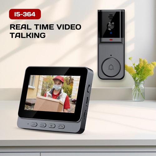 Wireless video door - door, bell