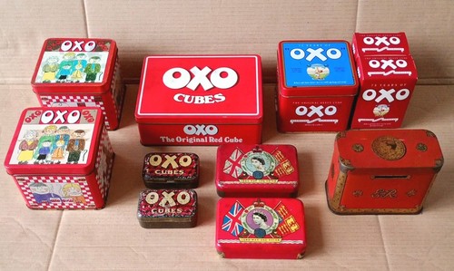 Collection oxo tins - collection,
