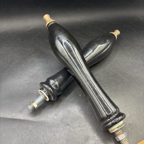 Beer pump black ceramic - beer,