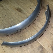 Norton Triton Manx Aluminium Mudguards Pair NEW