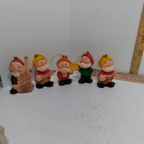 Vtg hong kong christmas gnomes - kong,
