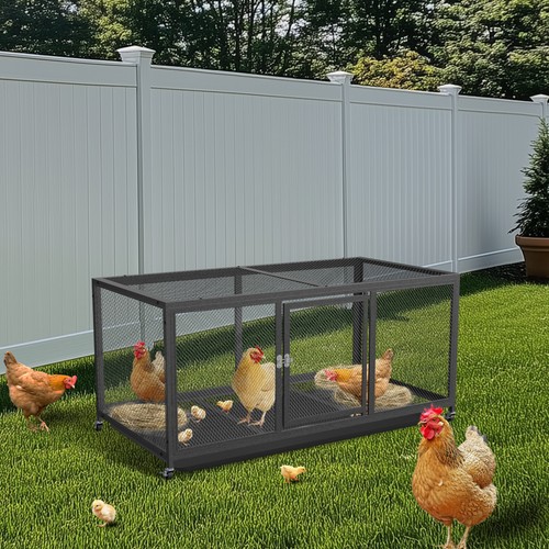 Outdoor metal portable chicken - portable,