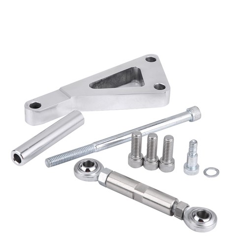 Polished alternator bracket - alternator,