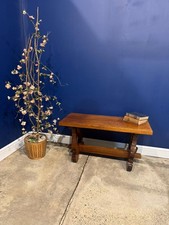 Vintage Mahogany Trestle