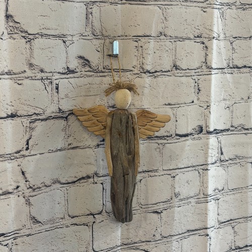 25cm driftwood angel sculpture - angel,