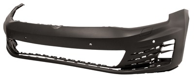Golf front bumper primed - bumper,