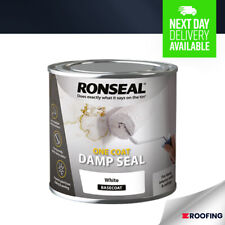 RONSEAL ONE COAT DAMP SEAL, WHITE - BLOCKS AND SEALS DAMP STAINS