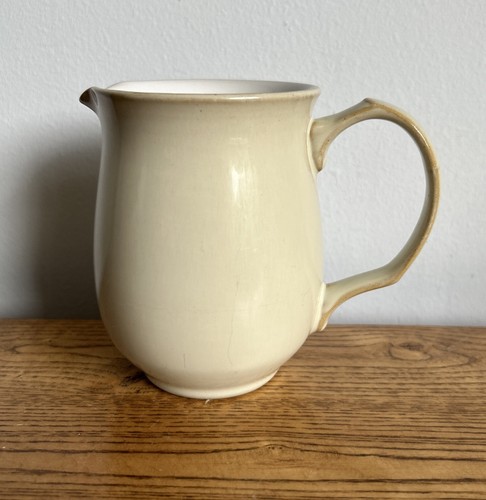 Denby linen milk jug 5pt - denby,