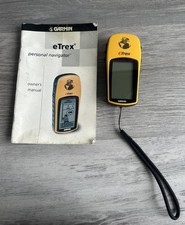 Garmin eTrex GPS Yellow And