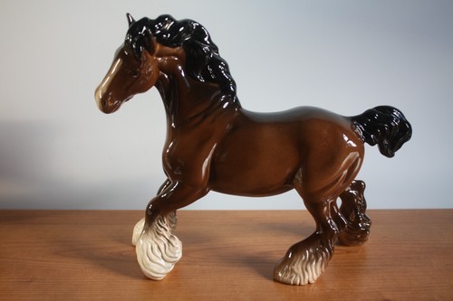 Royal doulton trotting shire - royal,