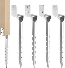 4pcs Fence Post Anchor Ground