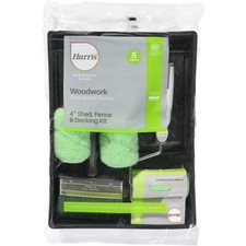 Harris Shed Fence & Decking Kit Roller Tray Set 4"  Seriously Good Woodwork