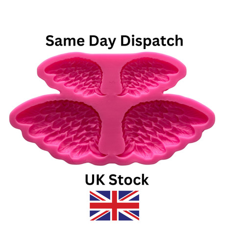 Angel wings silicone mould - silicone,