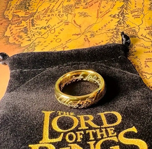 Gold lord the rings ring - lord,