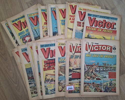 Victor comic full - half, year