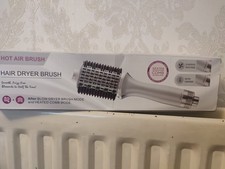 Air Styler 2 in 1 Hair Dryer Round Big Hot Brush Rotating  Airflow Easy Fast Dry