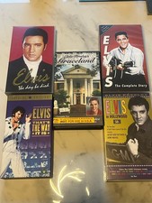 5 Elvis Vhs Tapes Inc Special Edition And Official Graceland Tour Tape