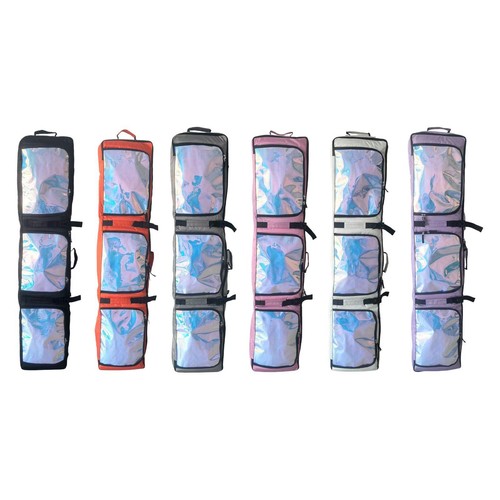 Roller snowboard bag double - bag,