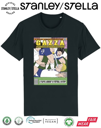 Mens football shirt - football, gazza