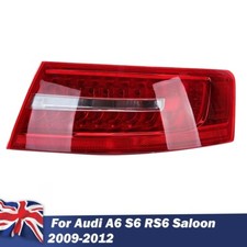 RH Right Driver LED Rear Outer Tail Light Stop Lamp For Audi A6 C6 2009-2012 UK