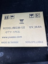 Yuasa REC36-121 battery for