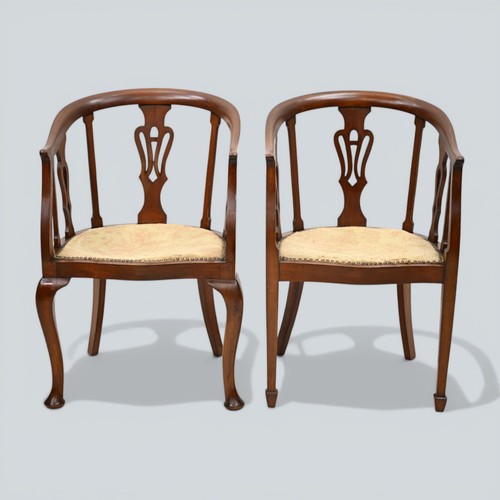 Two edwardian mahogany - two,