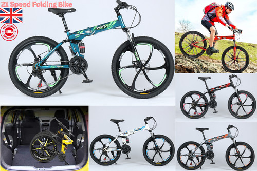 Folding mountain bike - folding,