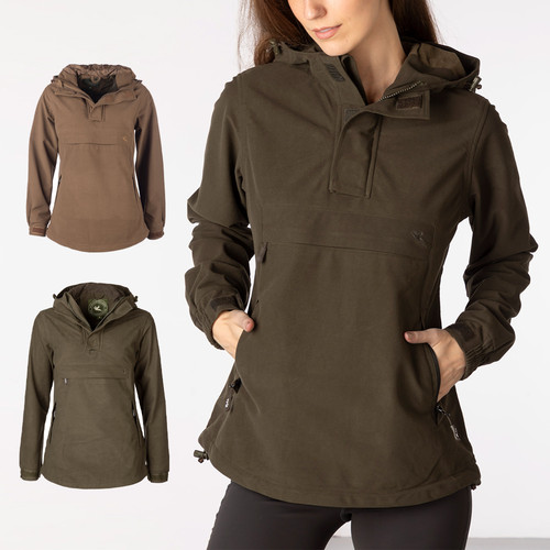 Ladies shooting smock - smock, overhead
