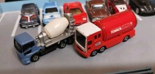 TOMICA TAKARA NISSAN DIESEL CEMENT MIXER AND TOMICA WORLD LOOSE SEE PICTURES 