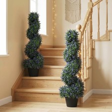 Set of 2 Artificial Lavender