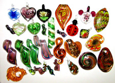 Selection Murano glass