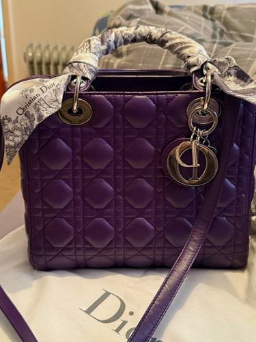 Dior lady medium - dior, purple