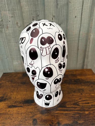 Unique mannequin head - head, cartoon