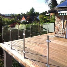 Clear Glass Balustrade Panels