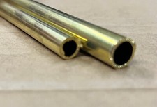 Imperial size brass tube