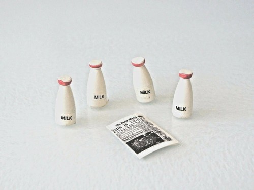 Fairy hobbit milk bottle - fairy,