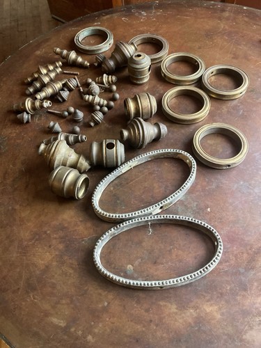Brass iron bed - iron,