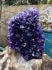 Amethyst Cluster Uruguayan Finest Grade Deep Purple Natural AAA+ 2