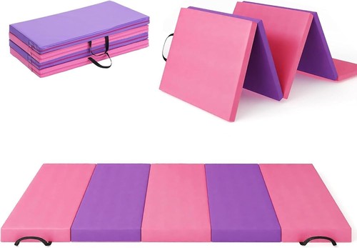 Foldable thick gymnastics mat - thick,