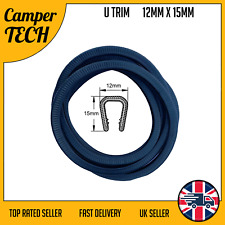 U-Trim 15mm x 12mm Two Lengths of U-Trim  (4m x 2)