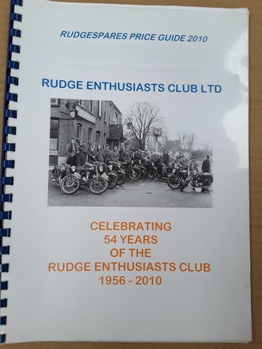 Motorcycle book rudge 2010 - book,,