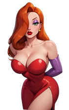 Jessica Rabbit Vinyl Car Decal