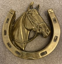 Solid Brass Horse Head Door