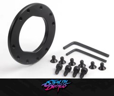 Aluminium Steering Wheel Hub Adapter with Bolts 70mm Fits Fanatec QR2 QR1 Mod
