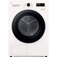 LG RHX1009NWK X10 Series Direct Drive™ Heat Pump Tumble Dryer 9 Kg White A+++