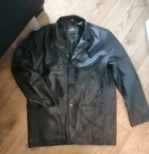 Hugo Boss vintage long leather